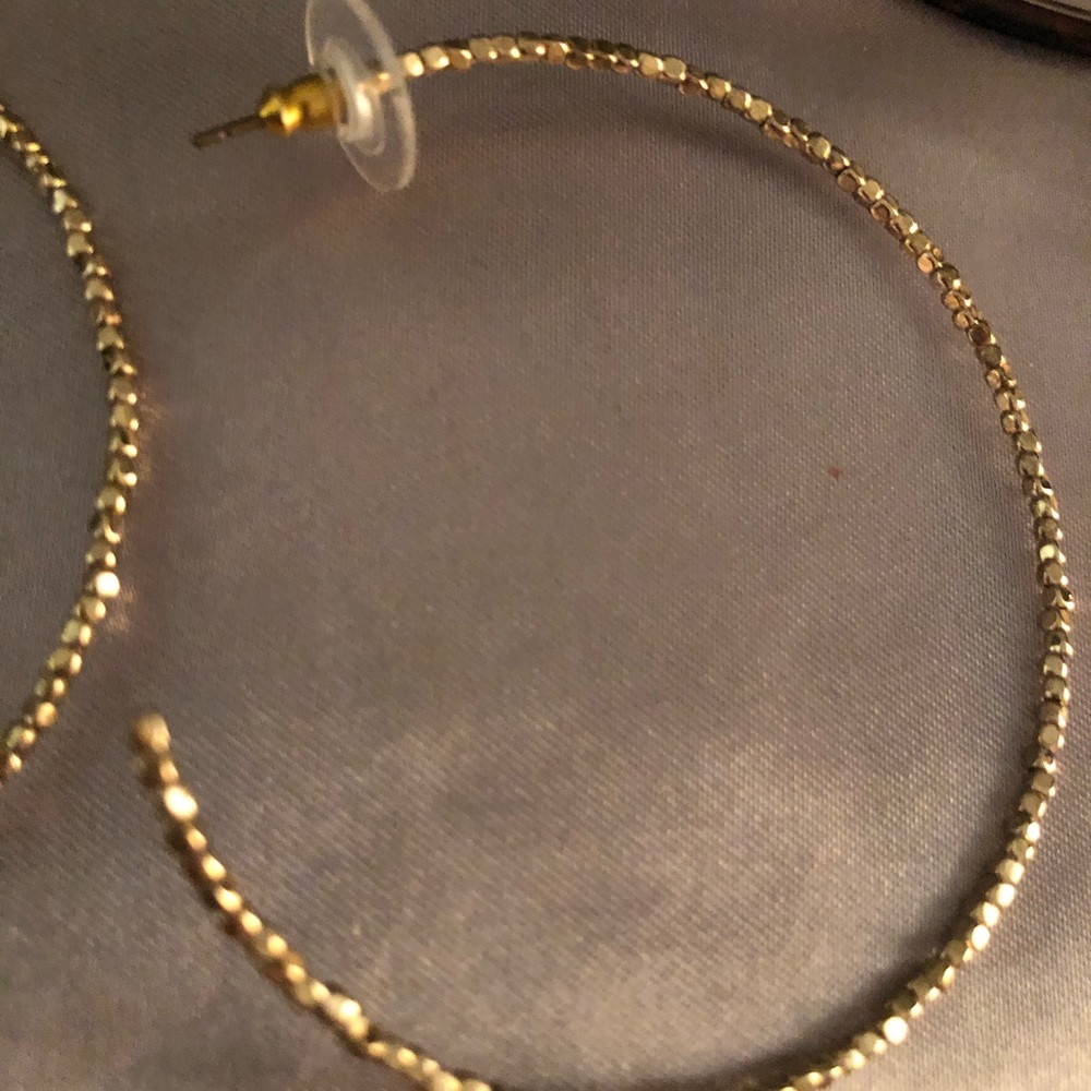 Light Gold Plated Loops - Picture 3 of 4